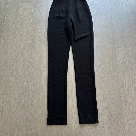 Bronx and Banco Annabell Sequined Sequin Floral Jumpsuit Black Bustier - Size XS - Picture 5 of 14